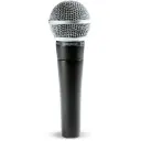 Shure SM58-CN Cardioid Dynamic Vocal Microphone with 25ft XLR Cable SKU# SM58-CN