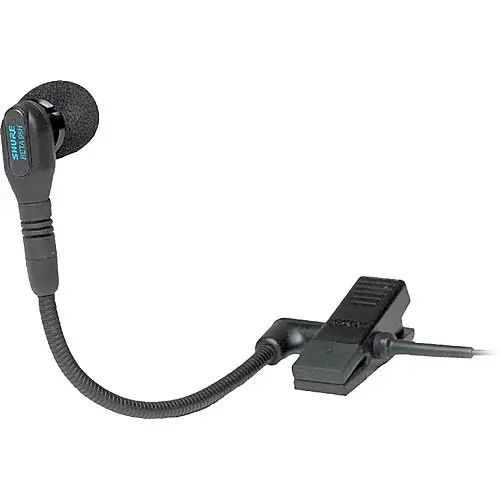 BETA®98H/C - Miniature Instrument Clip-On Cardioid Condenser Microphone SKU# BETA®98H/C 