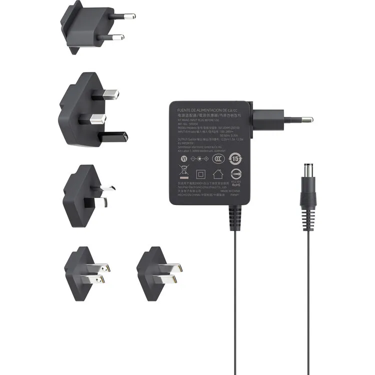 Sennheiser  EW-D Power supply for EW-D w/Country Adapters SKU# 509454