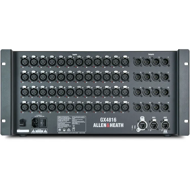 Allen & Heath GX4816 48 Xlr Input / 16 Xlr Output Expander SKU# GX4816