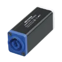 Neutrik NAC3MMXX powerCON® Coupler for IEC 60320-1 XX Series (Blue/Gray) SKU# NAC3MMXX