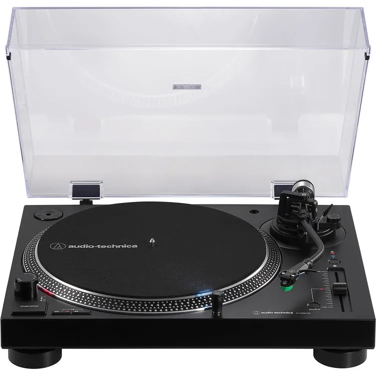 Audio-Technica Consumer AT-LP120XBT-USB-BK Stereo Turntable with USB and Bluetooth SKU# AT-LP120XBT-USB-BK
