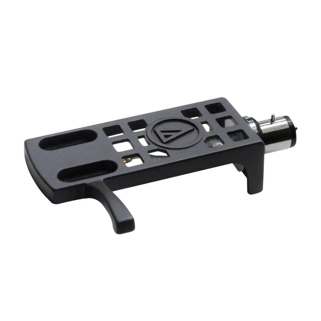 Audio-Technica Consumer AT-HS10BK Universal Headshell for 4-Pin Turntable Cartridge (Black) SKU# AT-HS10BK 