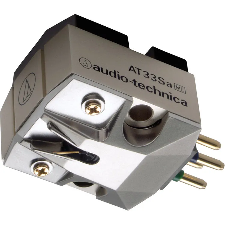 Audio-Technica Consumer AT33SA Dual Moving Coil Cartridge with Shibata Stylus SKU# AT33SA
