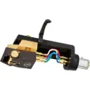 Audio-Technica Consumer AT-VM750xSH/H Dual Moving Magnet Phono Cartridge & Headshell Combo Kit (Shibata) SKU# AT-VM750xSH/H 