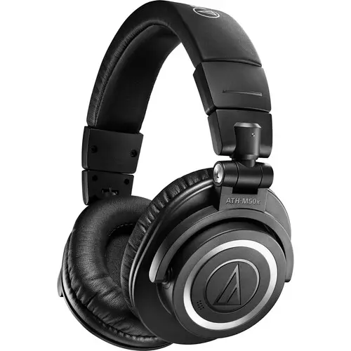 Audio-Technica Consumer ATH-M50xBT2 Wireless Over-Ear Headphones (Black) SKU# ATH-M50XBT2 