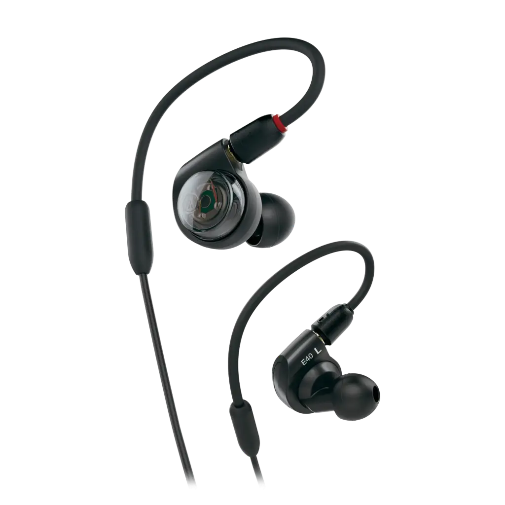 Audio-Technica ATH-E40 E-Series Professional In-Ear Monitor Headphones SKU# ATH-E40 