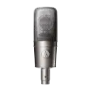 Audio-Technica Professional AT4047/SV Large-Diaphragm Cardioid Condenser Microphone (Silver) SKU# AT4047/SV 