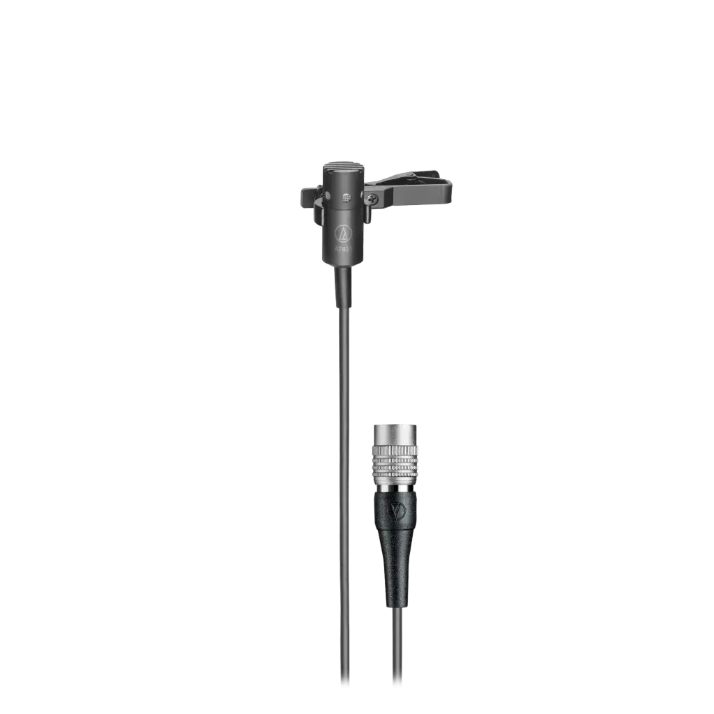 Audio-Technica Professional AT831cW - Mini Cardioid Condenser Lavalier Mic SKU# AT831cW
