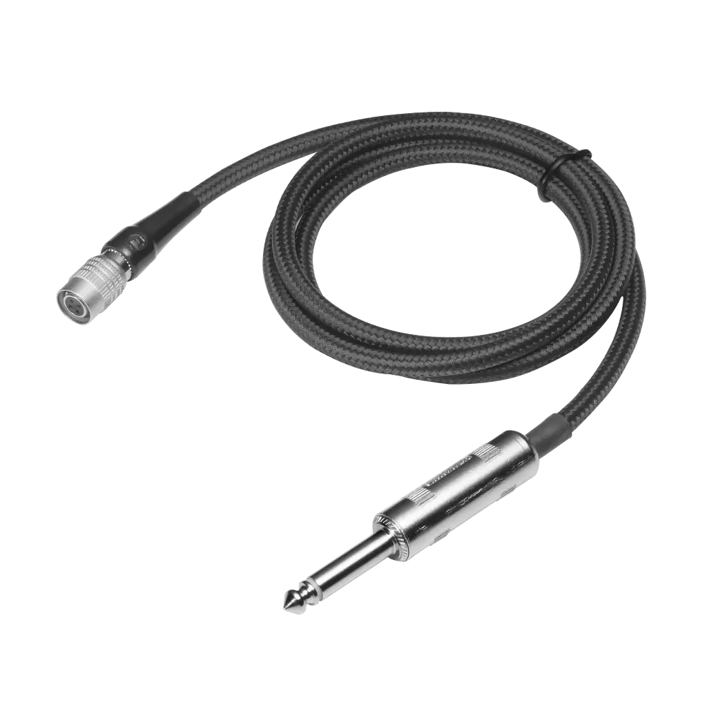 Audio-Technica Professional AT-GCW PRO Wireless Guitar Input Cable for UniPak Transmitter, 36" Cable Length SKU# AT-GCW PRO  