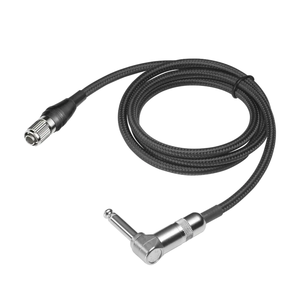 Audio-Technica Professional AT-GRcH Pro Professional Guitar Input Cable for Wireless Transmitters SKU# AT-GRcH PRO 
