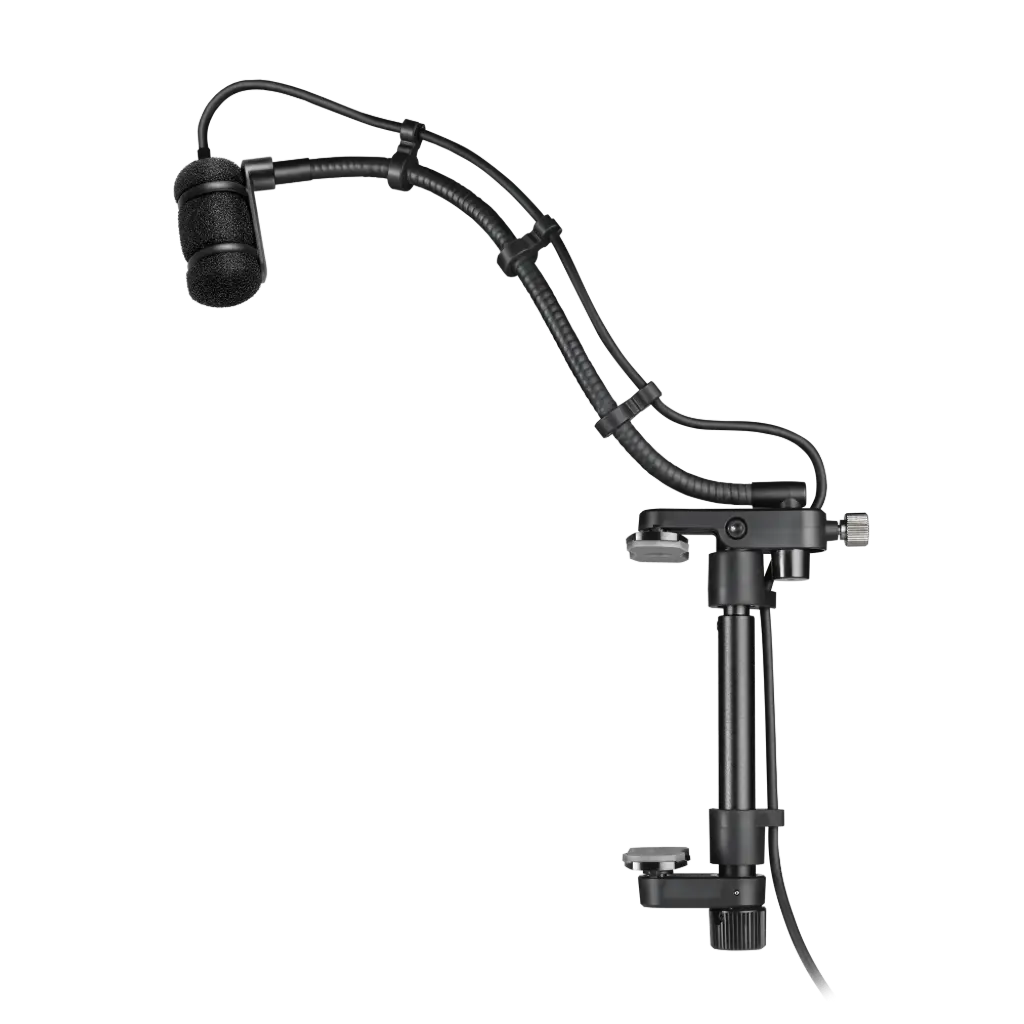 Audio-Technica Professional ATM350GL Cardioid Condenser Instrument Microphone with Guitar Mounting System (9" Gooseneck) SKU# ATM350GL 