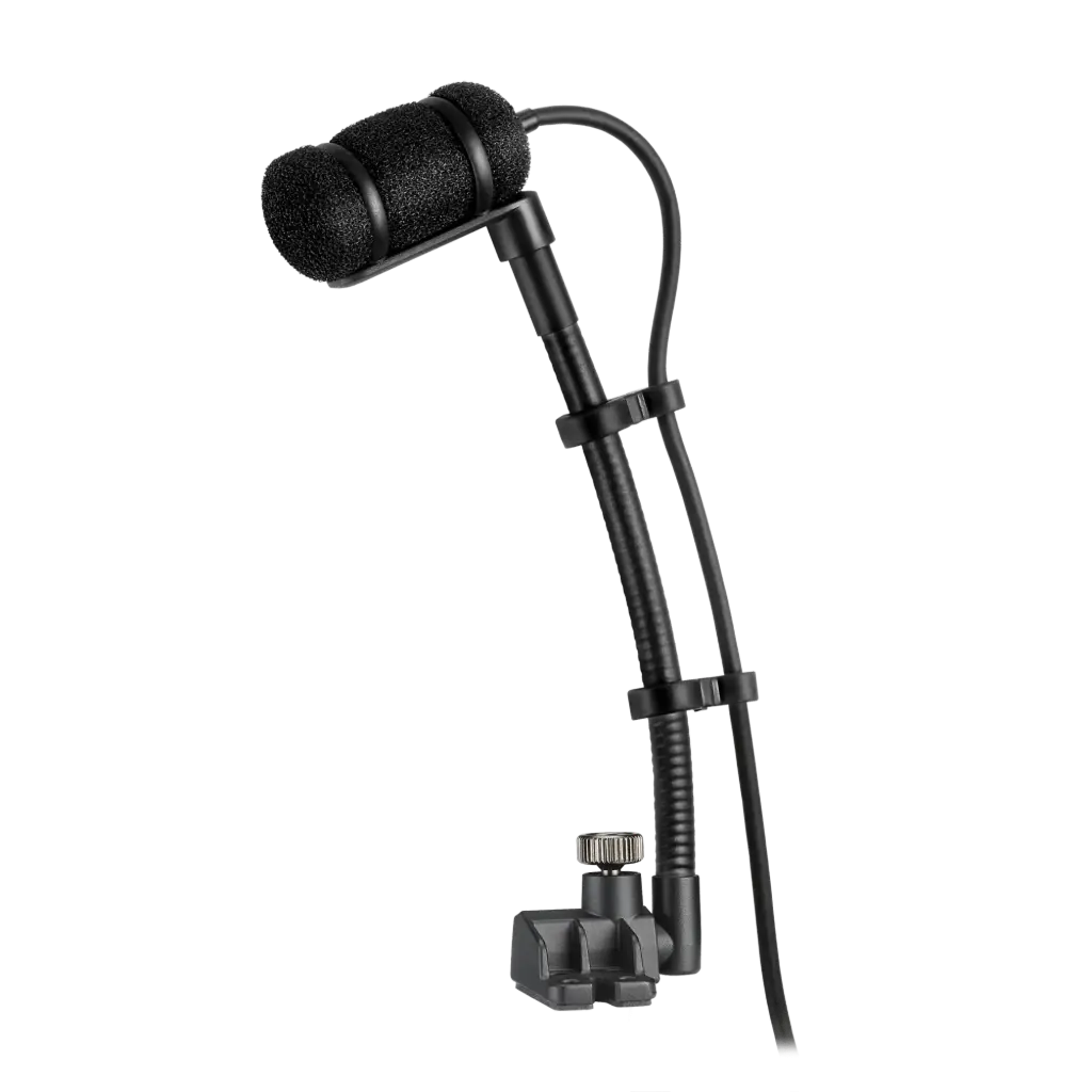 Audio-Technica Professional ATM350S Cardioid Condenser Instrument Microphone with Surface Mounting System (5" Gooseneck SKU# ATM350S 