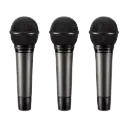 Audio-Technica Professional ATM510PK 3-Person Value Kit with Microphones, Stands, Cables, Windscreens & Bag SKU# ATM510PK 