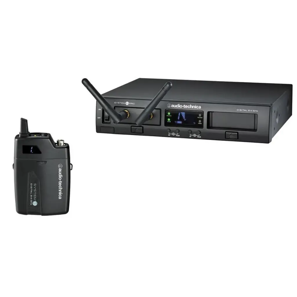Audio-Technica Professional ATW-1301 System 10 PRO Rack-Mount Digital UniPak Transmitter System (2.4 GHz) SKU# ATW-1301 