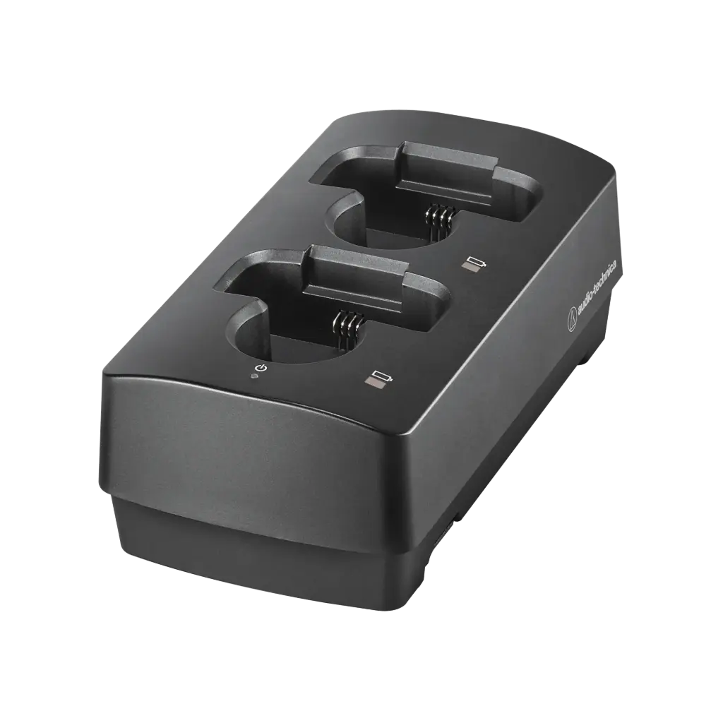 Audio-Technica Professional ATW-CHG3N Networked Two-Bay Charging Station & AD-SA1230XA AC Adapter SKU# ATW-CHG3N