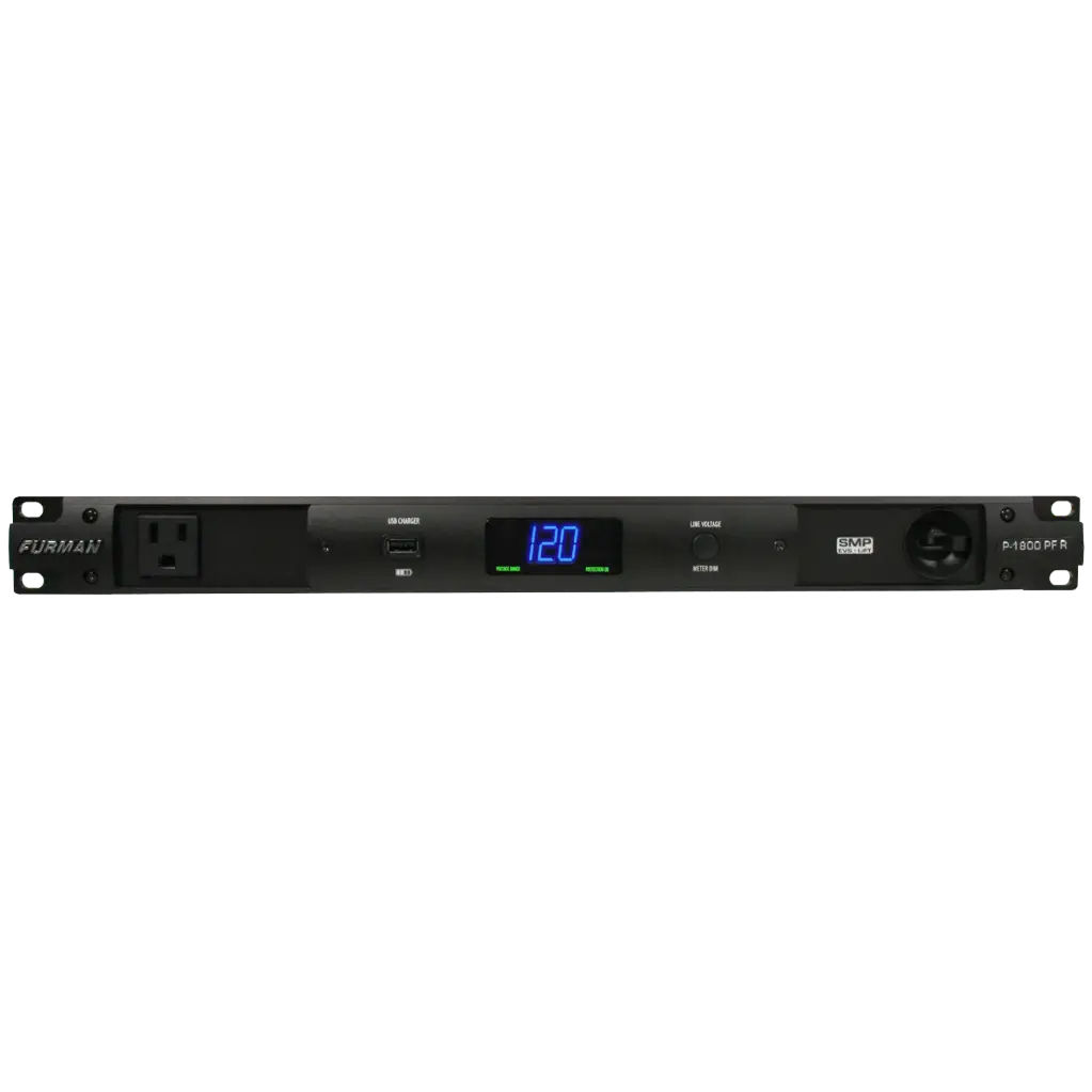 Furman Prestige Series P-1800 PF R 15A Power Conditioner with Power Factor Technology SKU# P-1800 PF R 