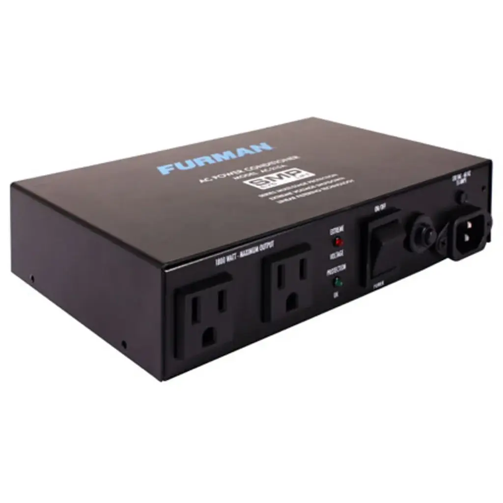 Furman AC-215A Compact 10 Amp Power Conditioner with Auto-Resetting Voltage Protection SKU# AC-215A 