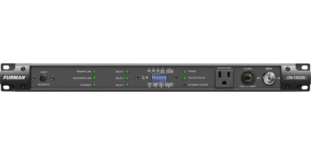 Furman Contractor Series CN-1800S Power Conditioner with SmartSequencing™ (15A) SKU# CN-1800S 