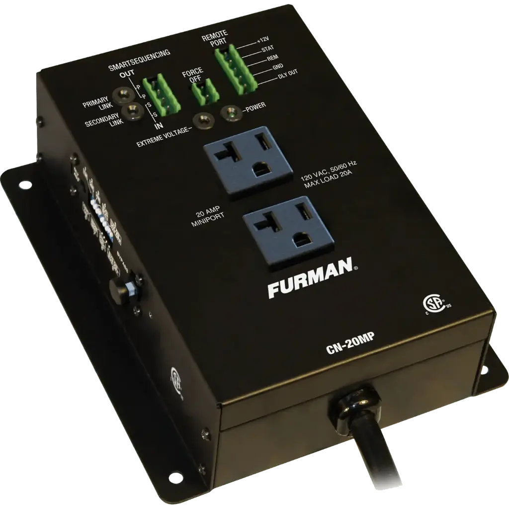 Furman Contractor Series CN-20MP MiniPort (20A) SKU# CN-20MP