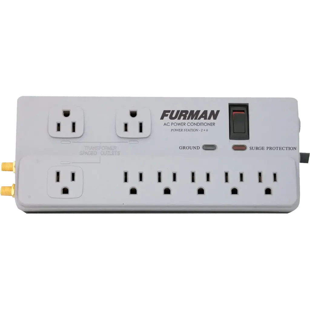 Furman PST-2+6 Power Station Surge Protector SKU# PST-2+6