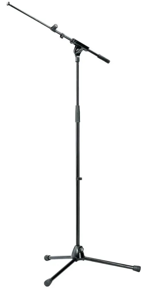 K&M 210/8-Black Microphone Stand SKU# 210/8-BLACK