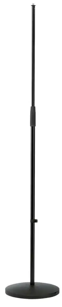 K&M 260/1-Black Adjustable Microphone Stand (Black) SKU# 260/1-BLACK