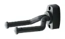 K&M 16280-Black Guitar Wall Holder SKU# 16280-BLACK 