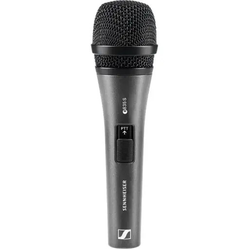 Sennheiser E 835-S-PTT Dynamic Cardioid Microphone with Push-to-Talk Switch SKU# 390020