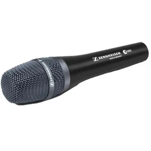 Sennheiser E 965 Wired Cardioid/Super-Cardioid Handheld Vocal Microphone with Switch & Microphone Clamp SKU# 500881