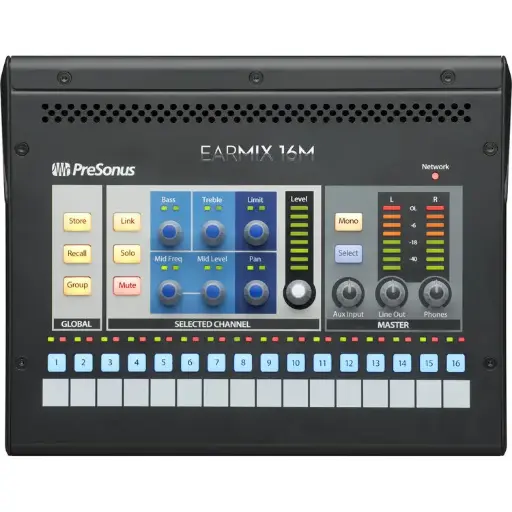 PreSonus EARMIX-16M Personal Monitor Mixer SKU# 2779300102