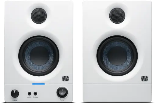 PreSonus ERIS-3.5-WHT  2nd Gen White Active Media Reference Monitors (Pair) SKU# 2777500133