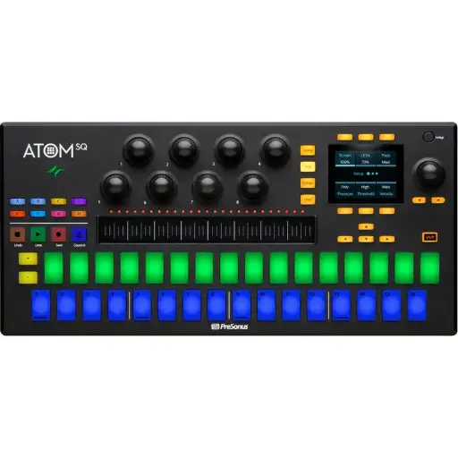 PreSonus ATOM-SQ Hybrid MIDI Keyboard/Pad Performance and Production Controller SKU# 2777100102