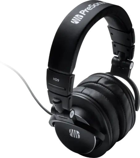 PreSonus HD9(P) Professional Over-Ear Monitoring Headphones (Closed Back) SKU#  2777200103 