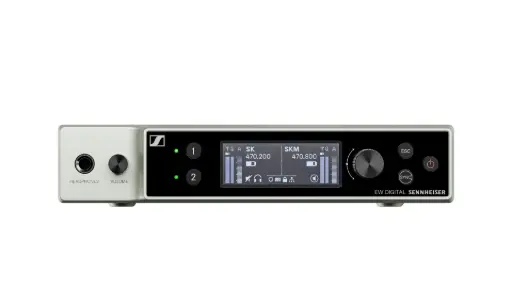 Sennheiser EW-DX EM 2 (V5-7) Digital Half Rack Two-Channel Receiver (Freq: V5-7) SKU# 509352