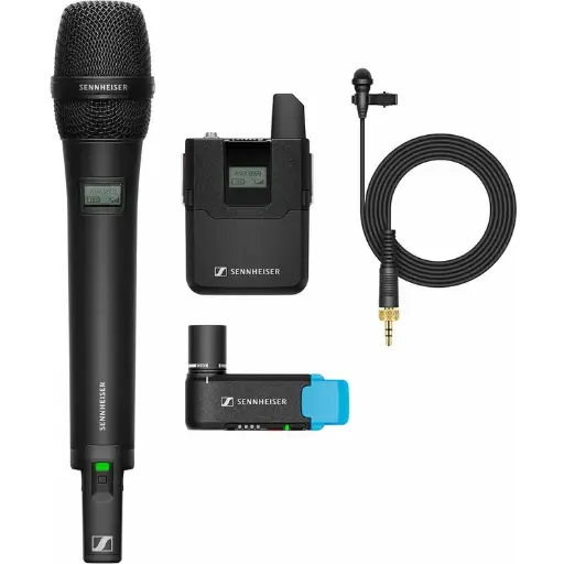 Sennheiser AVX ME2/835 SET-4 Digital Camera-Mount Wireless Microphone System (1.9 GHz) SKU# 509103