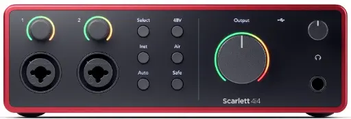 Focusrite Scarlett 4i4 Audio Interface - 4th Gen SKU# SCARLETT 4I4 4TH GEN