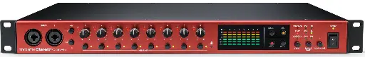 Focusrite Clarett+ OctoPre 1RU 8 In 8 Out ADAT Mic Preamp clarett-plus-octo-pre SKU# CLARETT+ OCTOPRE