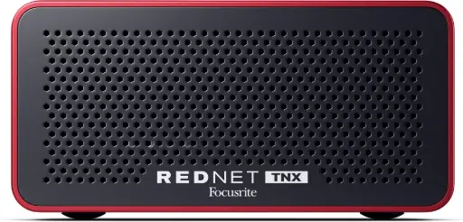 Focusrite RedNet TNX Thunderbolt and Dante Multi-Channel Audio Interface - Black and Red SKU# REDNET TNX
