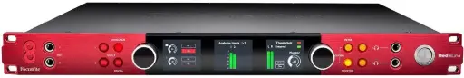 Focusrite Red 8Line 1RU All In One 58x64 Multi-Channel Audio Interface and Microphone Preamp with 32x32 Dante I/O SKU# RED 8LINE