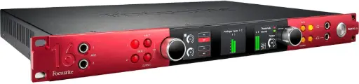 Focusrite Red 16Line 1RU All In One 64x64 Multi-Channel Audio Interface and Microphone Preamp with 32x32 Dante I/O SKU# RED 16LINE