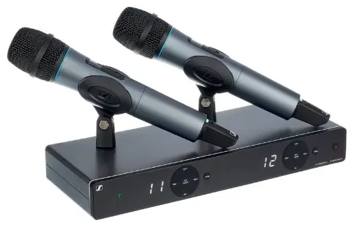 Sennheiser XSW 1-825 DUAL-A Wireless Dual Handheld Microphone System 548-572 MHz SKU# 508263