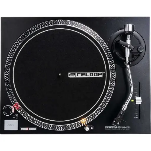 Reloop RP-2000 USB MK2 - Professional Direct Drive USB Turntable System  SKU# RP-2000-USB-MK2