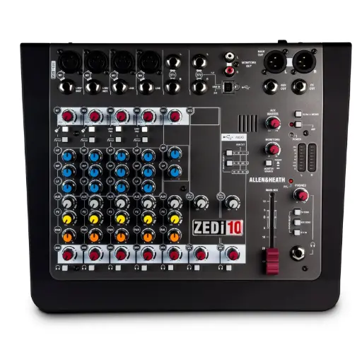 Allen & Heath ZED-i10 Compact Hybrid Mixer/USB Interface SKU# ZED-i10