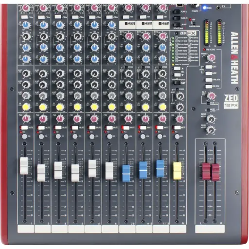 Allen & Heath ZED-12FX 12-Channel Multipurpose USB Mixer with Effects SKU# ZED-12FX