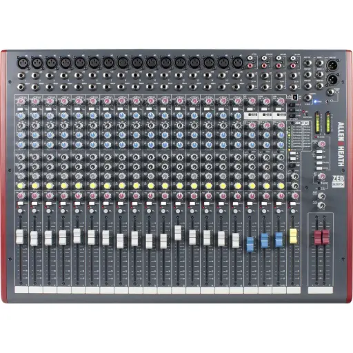 Allen & Heath ZED-22FX 22-Channel Analog Mixer with USB and Built-In Effects SKU# ZED-22FX