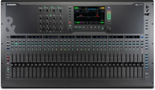 Allen & Heath QU-7D 38 Channel / 32 Fader Digital Audio Mixer With Dante SKU# QU-7D