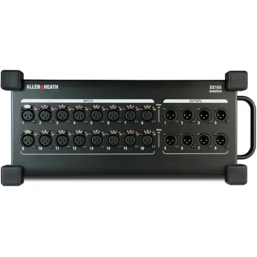 Allen & Heath DLIVE-DX168 Portable DX Expander for dLive Mixing Systems (16 Input / 8 Output) SKU# DLIVE-DX168