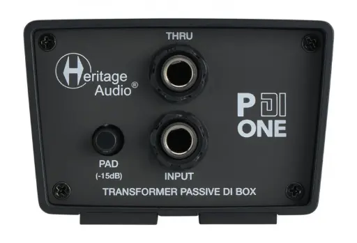 Heritage Audio P-DI-ONE Passive Single-Channel DI Box SKU# P-DI-ONE