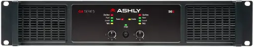 Ashly CA-502 Power Amplifier: 2 x 500W/4 Ohms, 250W/8 Ohms, 1000W Bridged 70V SKU# CA-502